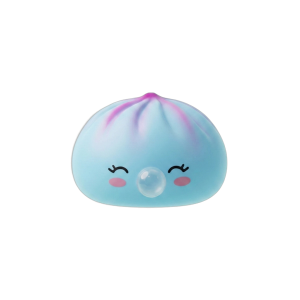 Dumpling Squishy Frost Blue Rare Blow IJsblauw tijdens het knijpen, zacht materiaal