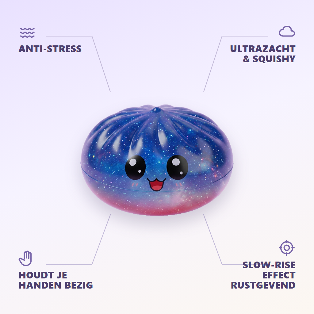 Mystery Dumpling Squishy Charmant Verrassing — zijn voordelen
