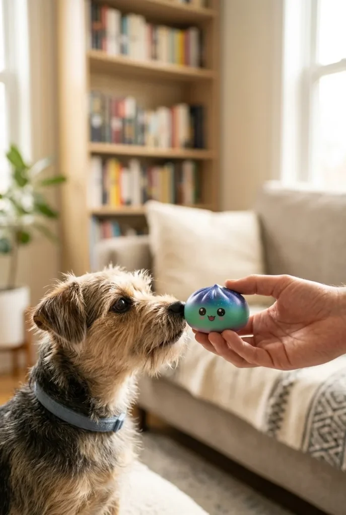 Mystery Dumpling Squishy Charmant Verrassing met een knuffel