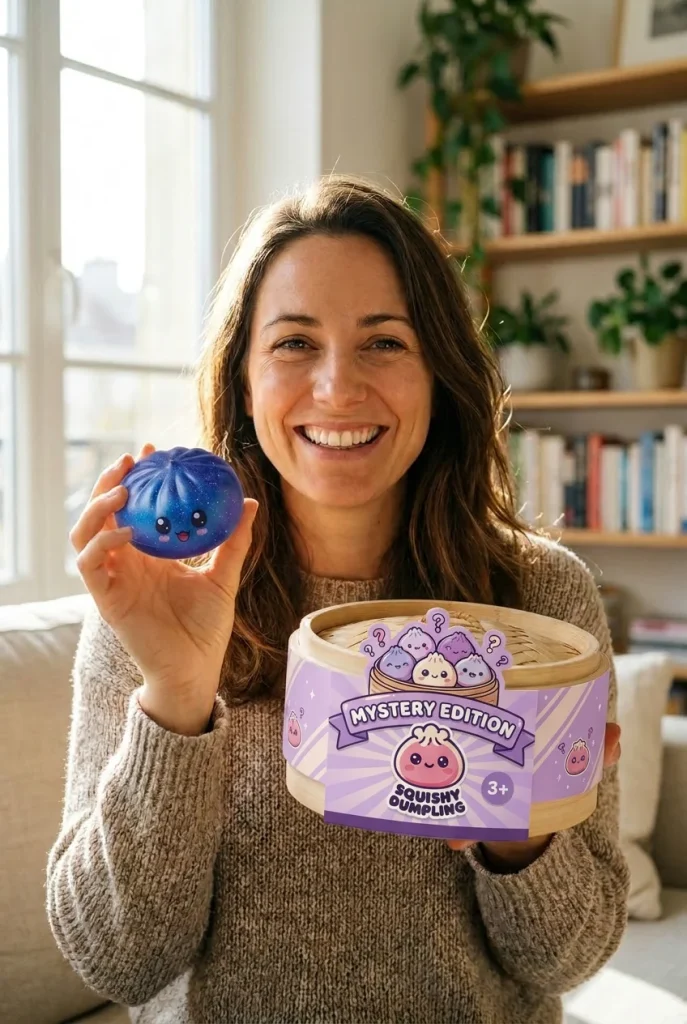 Mystery Dumpling Squishy Charmant Verrassing met zijn doos