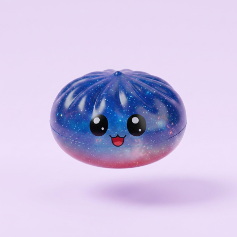 Mystery Dumpling Squishy Charmant Verrassing tijdens het knijpen, zacht materiaal