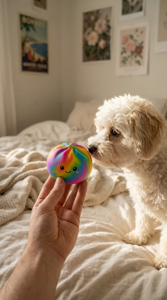 Rainbow Dumpling Squishy Mystery – Verrassing in Kleur met een knuffel