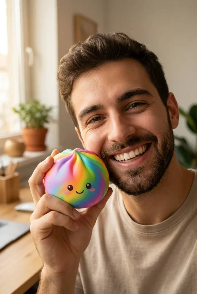 Rainbow Dumpling Squishy Mystery – Verrassing in Kleur in het dagelijks leven