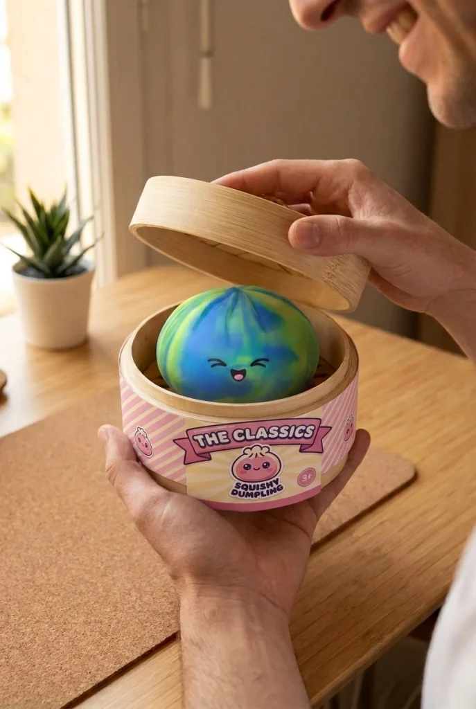 Rainbow Dumpling Squishy Mystery – Verrassing in Kleur tijdens het uitpakken