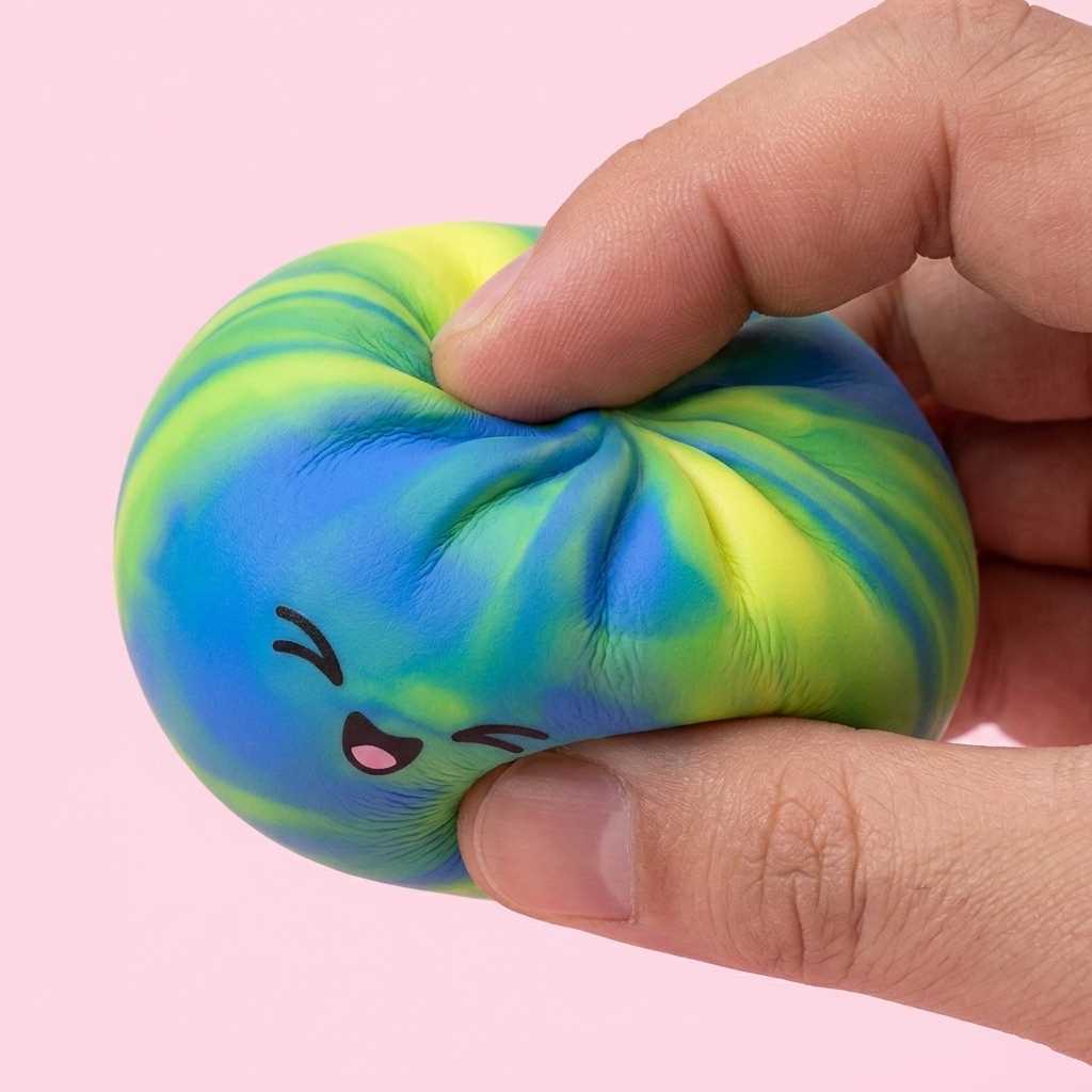 Rainbow Dumpling Squishy Mystery – Verrassing in Kleur — slow-rise effect, het schuim vert langzaam terug