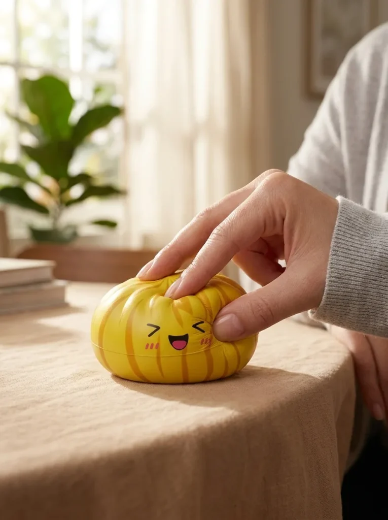 Dumpling Squishy Bun Mystery – Zachte Verrassing tijdens het knijpen