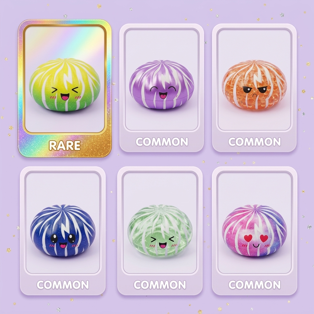 Dumpling Squishy Bun Mystery – Zachte Verrassing tijdens het knijpen, zacht materiaal