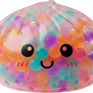 Squishy Dumpling Multicolor Zachte Bubbels tijdens het knijpen, zacht materiaal