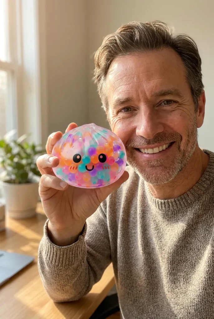 Squishy Dumpling Multicolor Zachte Bubbels in het dagelijks leven