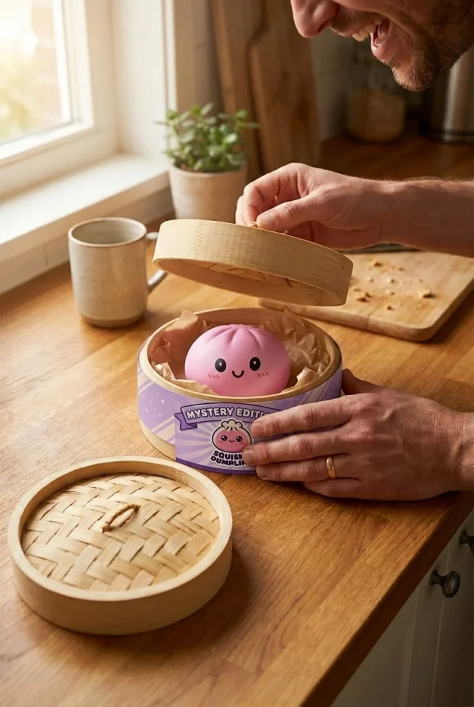 Squishy Dumpling Mystery Box – Verrassingspakket tijdens het uitpakken