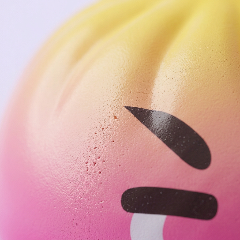 Dumpling Squishy Mystery Bun Verrassing — macro-close-up van de textuur