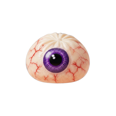 Dumpling Squishy Eye Halloween Griezelig tijdens het knijpen, zacht materiaal