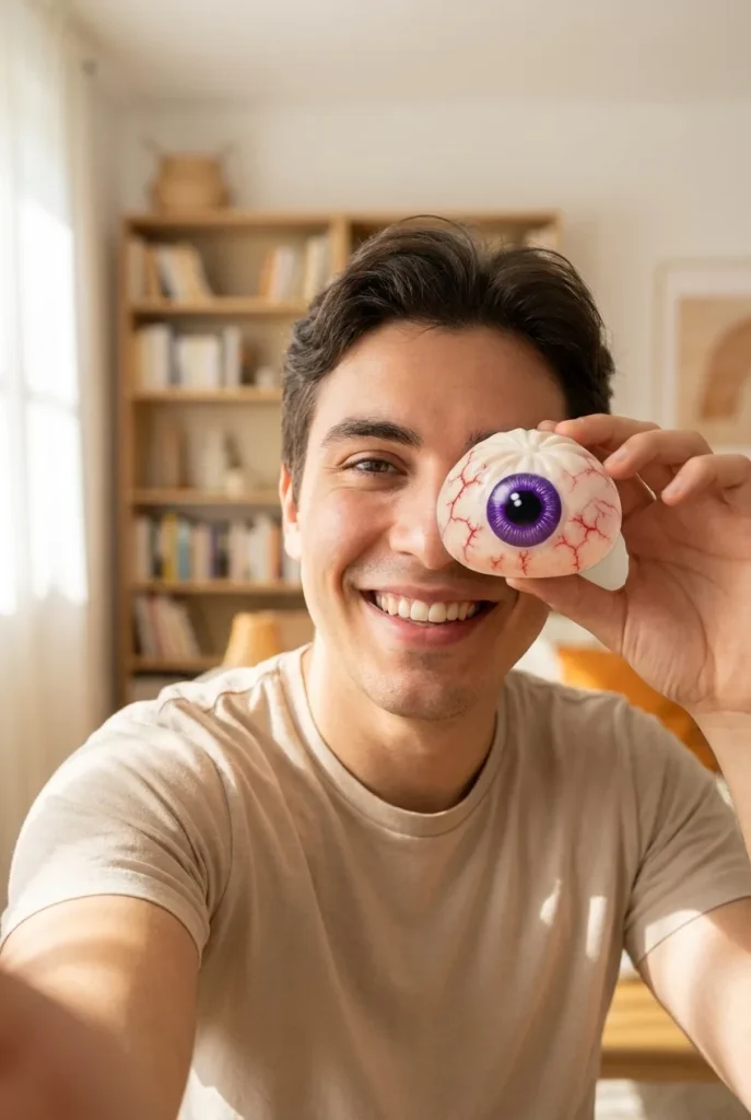 Dumpling Squishy Eye Halloween Griezelig in het dagelijks leven