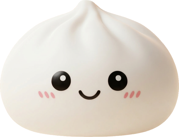 Giant Dumpling Squishy XXL 25 cm tijdens het knijpen, zacht materiaal