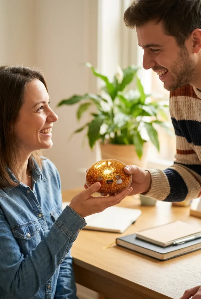 Dumpling Squishy Glitter Or Gouden Unieke Schat als cadeau-idee