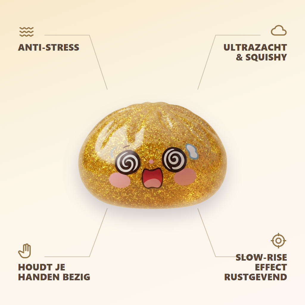 Gold Dumpling Squishy Chance – Gouden Geluksdumpling — zijn voordelen