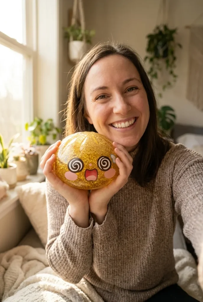 Gold Dumpling Squishy Chance – Gouden Geluksdumpling in het dagelijks leven