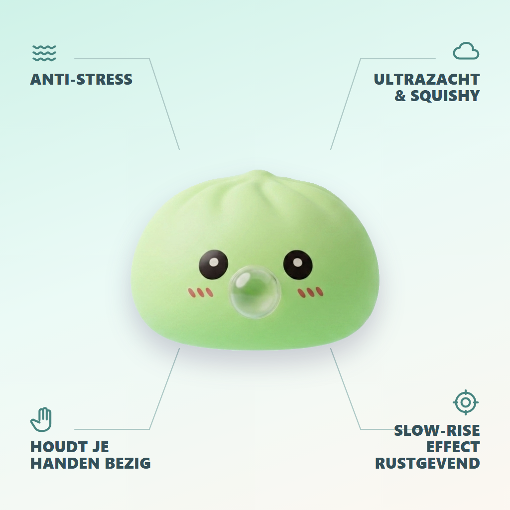 Dumpling Squishy Groen Fris Natuur — zijn voordelen
