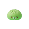 Dumpling Squishy Matcha Rare Blow Groen tijdens het knijpen, zacht materiaal
