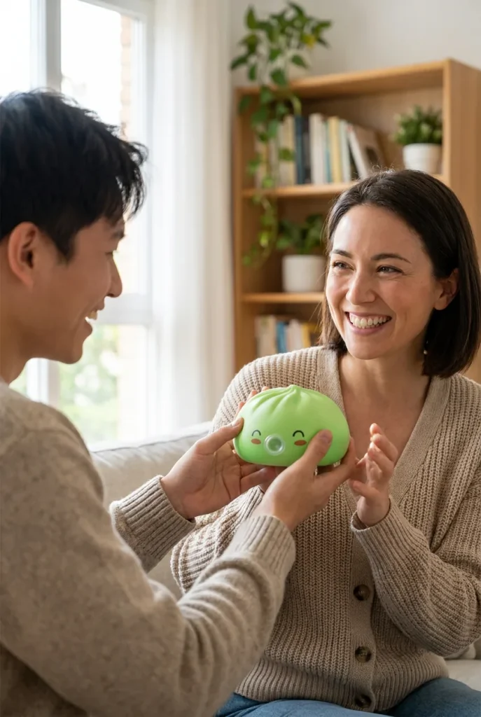 Dumpling Squishy Matcha Rare Blow Groen als cadeau-idee