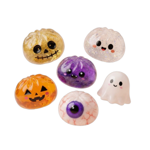 Dumpling Squishy Halloween Set van 5 tijdens het knijpen, zacht materiaal