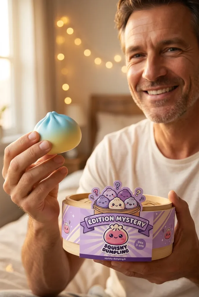 Dumpling Squishy Mystery Japans Kawaii – Set van 12 met zijn doos