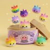 Jumbo Dumpling Squishy Eenhoorn Regenboog tijdens het knijpen, zacht materiaal