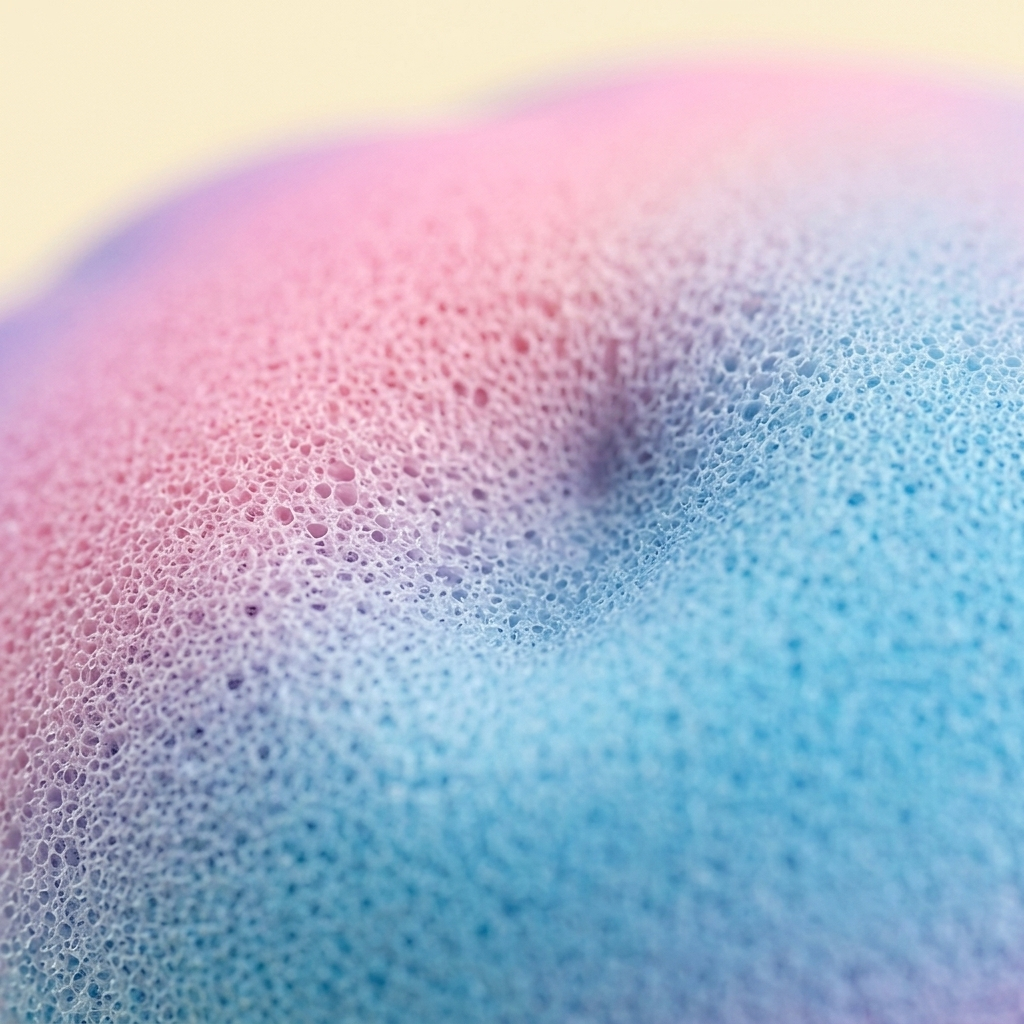 Jumbo Dumpling Squishy Eenhoorn Regenboog — macro-close-up van de textuur