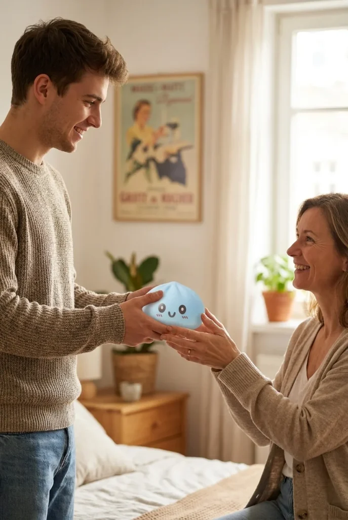Squishy Dumpling Blue Giant Jumbo als cadeau-idee