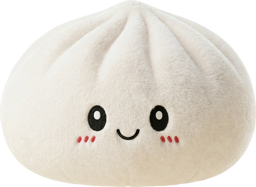 Squishy Dumpling Big Zacht Knuffelkussen tijdens het knijpen, zacht materiaal