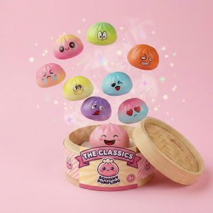 Mini Dumpling Squishy Mystery Box Bamboe tijdens het knijpen, zacht materiaal