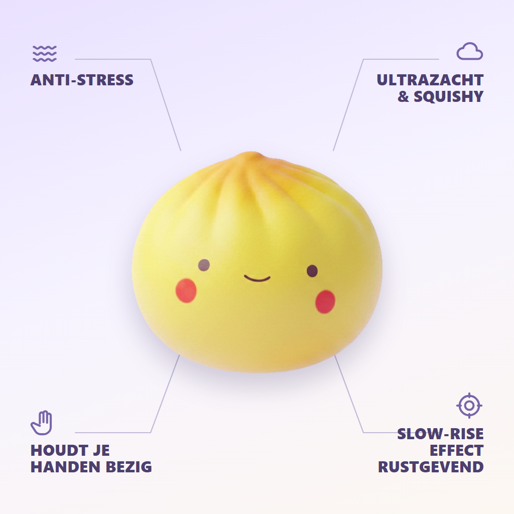 Dumpling Squishy Blind Box Mini – 24 Verrassingen — zijn voordelen