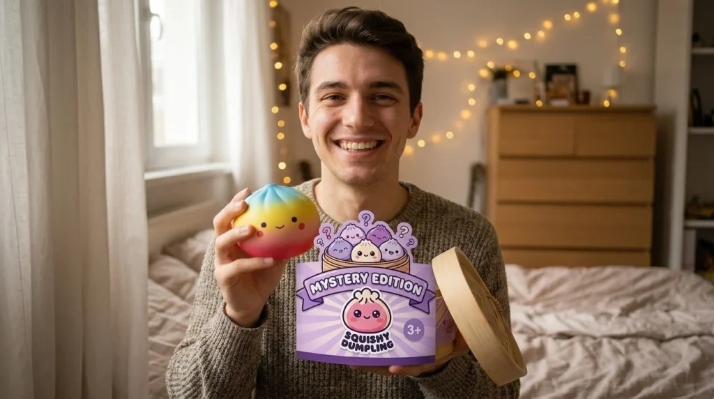 Dumpling Squishy Blind Box Mini – 24 Verrassingen met zijn doos