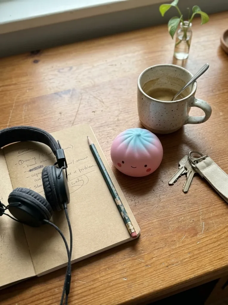 Dumpling Squishy Blind Box Mini – 24 Verrassingen op het bureau