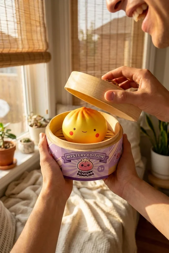 Dumpling Squishy Blind Box Mini – 24 Verrassingen tijdens het uitpakken