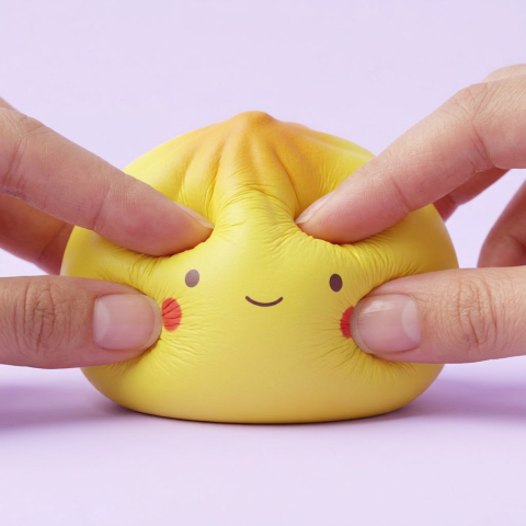 Dumpling Squishy Blind Box Mini – 24 Verrassingen tijdens het knijpen, zacht materiaal