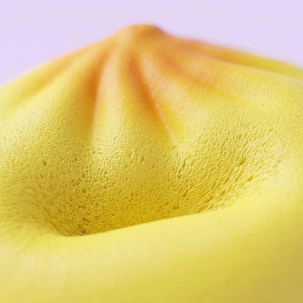 Dumpling Squishy Blind Box Mini – 24 Verrassingen — macro-close-up van de textuur