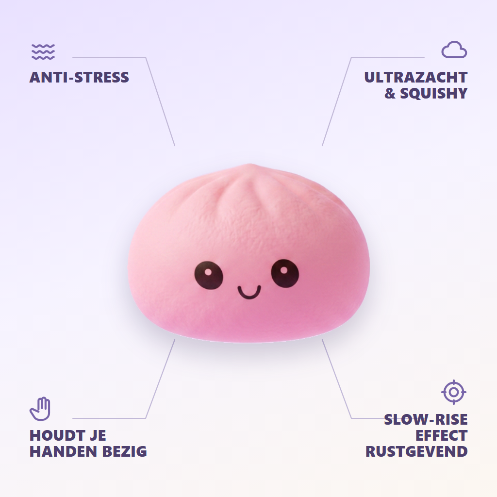 Mini Dumplings Squishy Mystery Verrassing — zijn voordelen