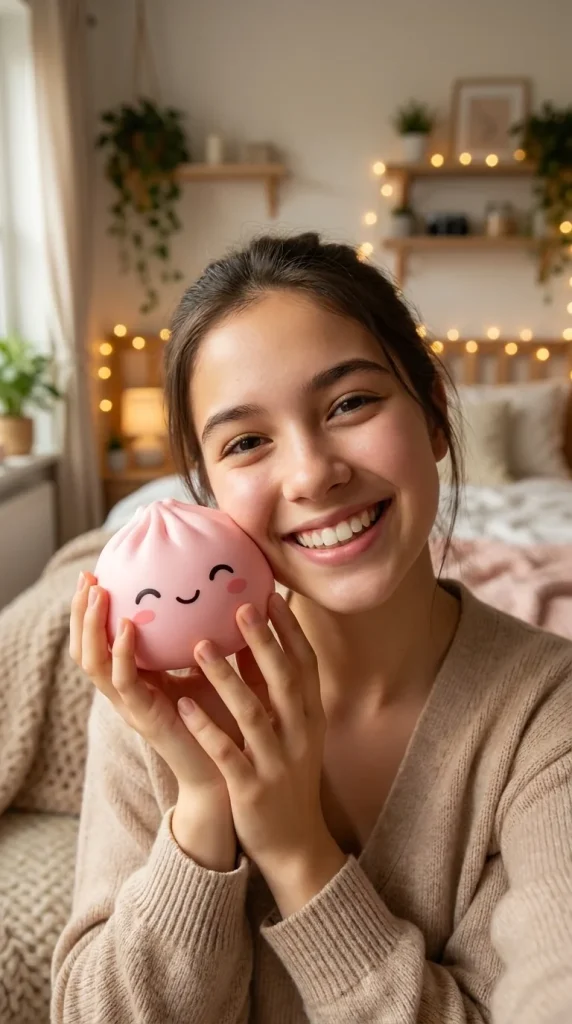 Mini Dumplings Squishy Mystery Verrassing in het dagelijks leven