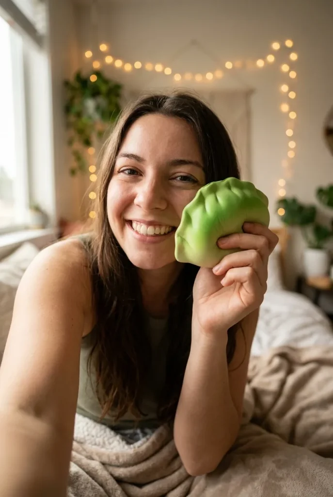 Mini Dumpling Squishy Suiker Set met Bamboe Mandje in het dagelijks leven