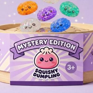 Mystery Dumpling Squishy Zachte Bubbel tijdens het knijpen, zacht materiaal