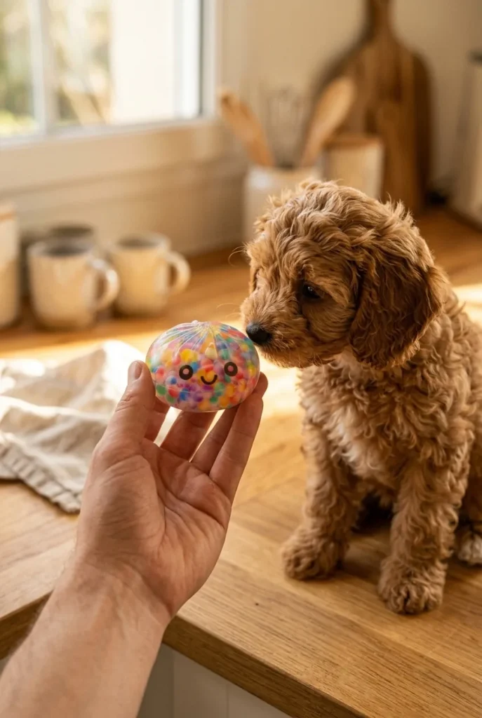 Mystery Dumpling Squishy Zachte Bubbel met een knuffel