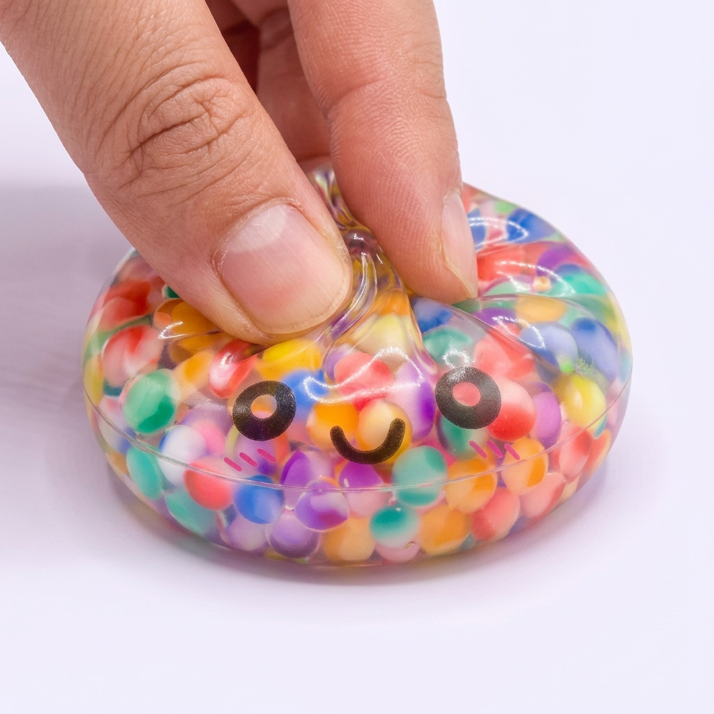 Mystery Dumpling Squishy Zachte Bubbel — slow-rise effect, het schuim vert langzaam terug