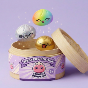 Rare Dumpling Squishy – Mystery Collector Editie tijdens het knijpen, zacht materiaal