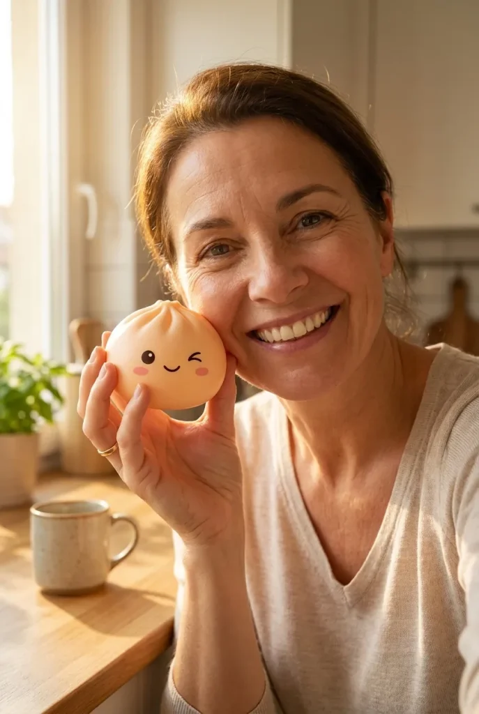 Rare Dumpling Squishy – Mystery Collector Editie in het dagelijks leven
