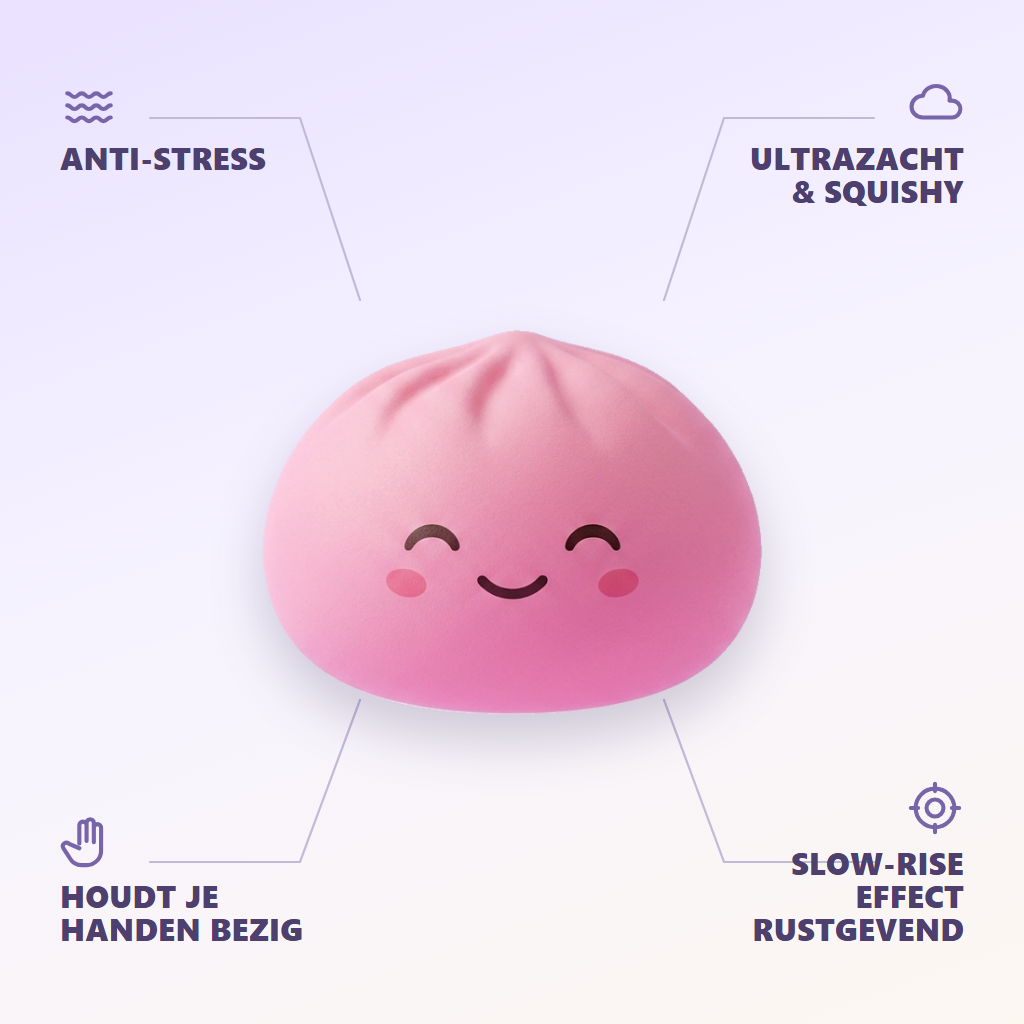 Mystery Dumpling Squishy Verrassingsbox — zijn voordelen