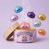 Mystery Dumpling Squishy Glitter Eenhoorn tijdens het knijpen, zacht materiaal