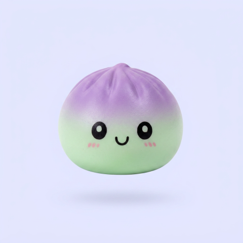Dumpling Squishy Ombre Mystery Verrassing tijdens het knijpen, zacht materiaal