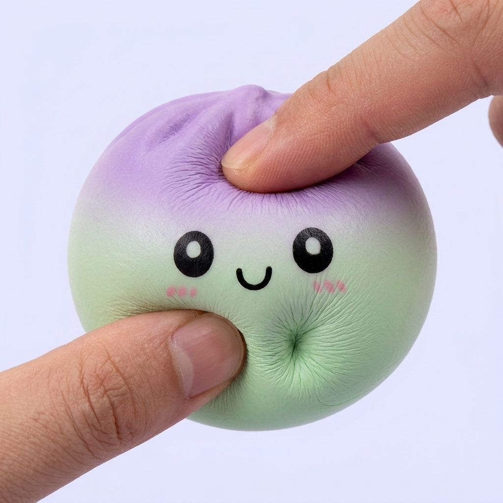 Dumpling Squishy Ombre Mystery Verrassing tijdens het knijpen, zacht materiaal