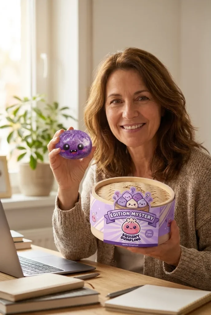 Squishy Dumpling Mystery Halloween – 6 Designs met zijn doos